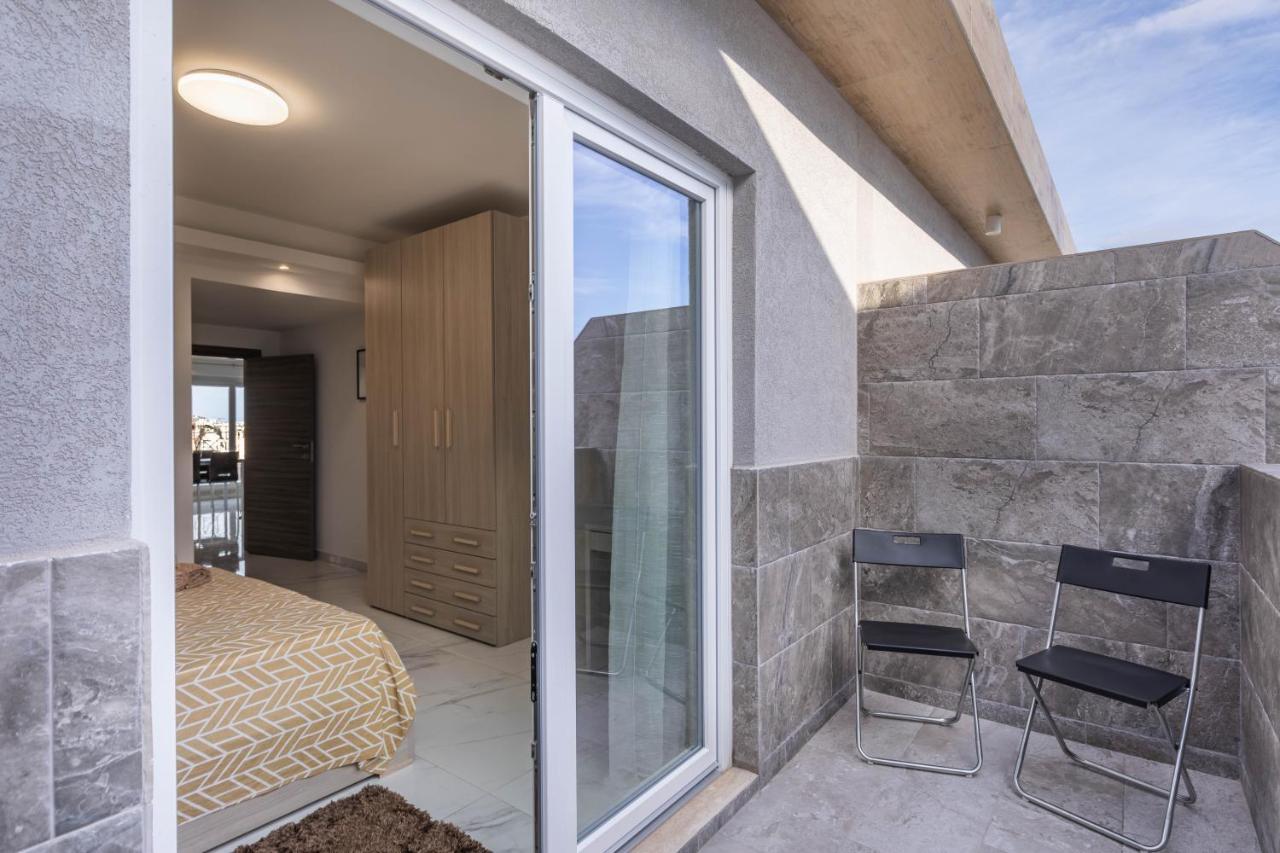 Terrace View-Stylish Two Bedrooms Fully Ac-Wifi Penthouse Msida Luaran gambar